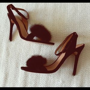 Halston Heritage Fur Heels